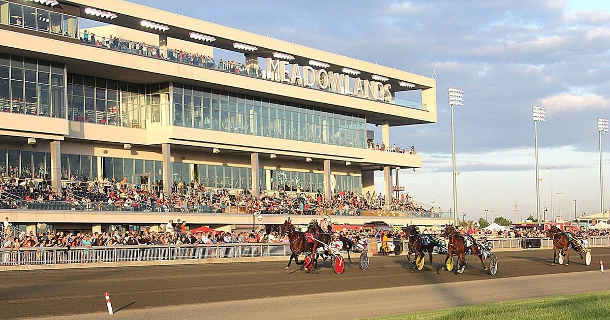 Hockey & Football Nights at Meadowlands Racetrack Peter Grandich and